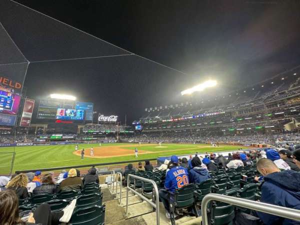 Citi Field, section: 124, row: 10, seat: 1