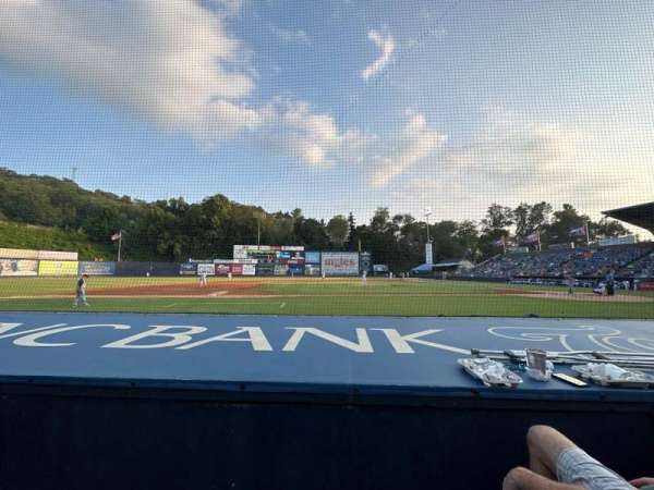 McCormick Field, section: R, row: D, seat: 5