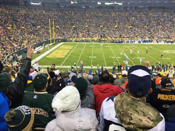 Lambeau Field, section: 114, row: 43, seat: 11