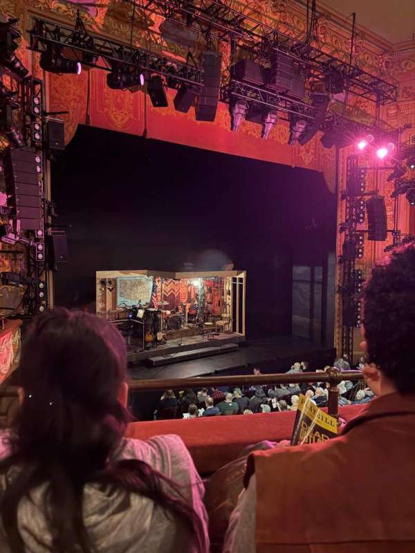 Longacre Theatre, section: Mezzanine L, row: B, seat: 18