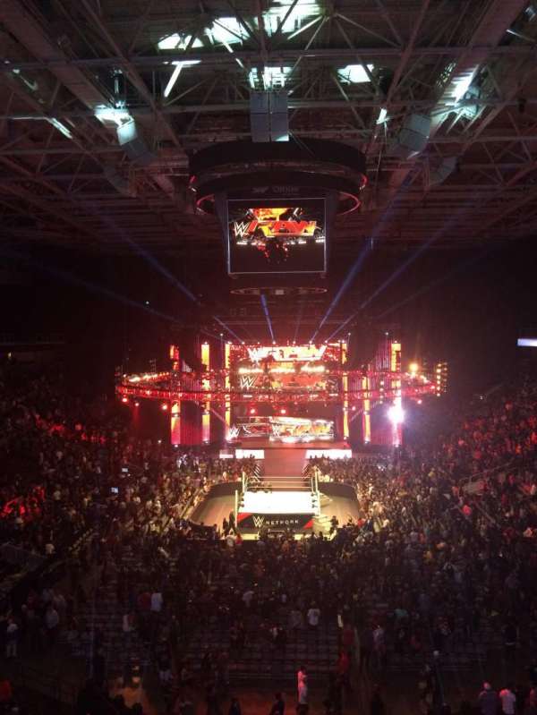 SAP Center, section: 208, row: 1, seat: 1