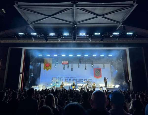 The Greek Theatre, section: A Center, row: L, seat: 113