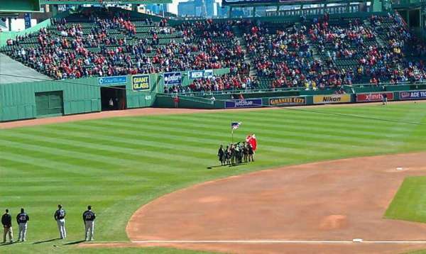 Fenway Park, section: Grandstand 25, row: 17, seat: 24
