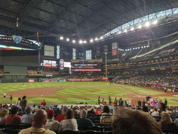 Chase Field, section: 127, row: 26, seat: 7