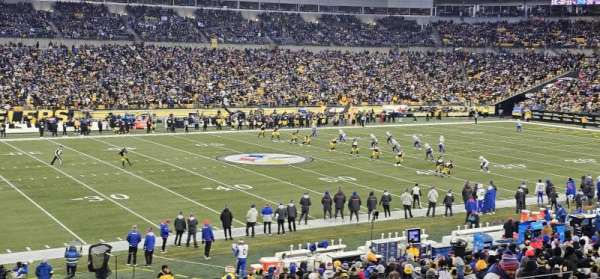 Acrisure Stadium, section: 108, row: AA, seat: 17