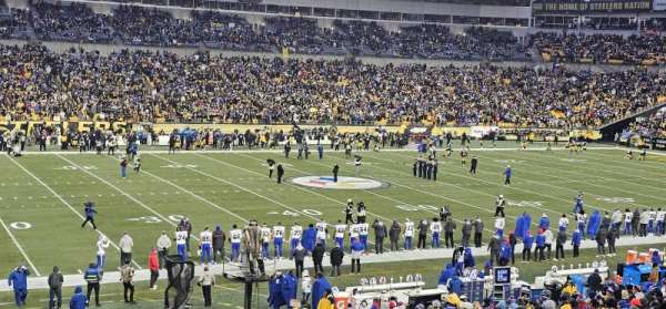 Acrisure Stadium, section: 108, row: AA, seat: 17