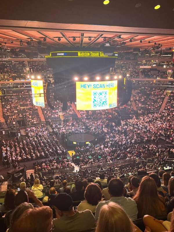 Madison Square Garden, section: 223, row: 11, seat: 1