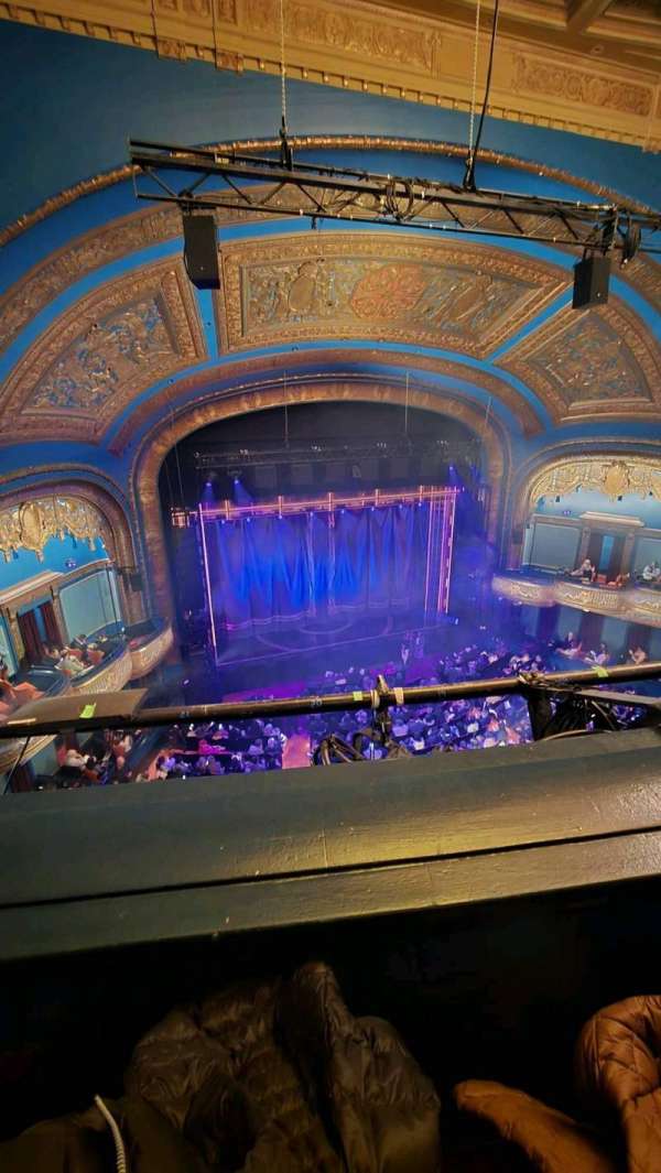 Curran Theater, section: Front Balcony L, row: A, seat: 5