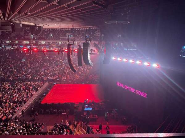 Oakland Arena, section: 230, row: 1, seat: 10