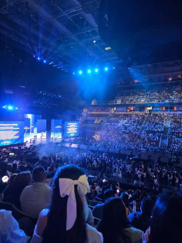 SAP Center, section: 115, row: 17, seat: 5