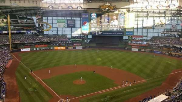 American Family Field, section: 420, row: 2, seat: 11