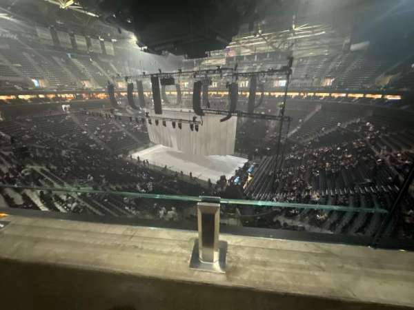 Delta Center, section: 129, row: 1, seat: 1