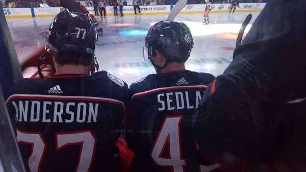 Nationwide Arena, section: 103, row: C, seat: 18