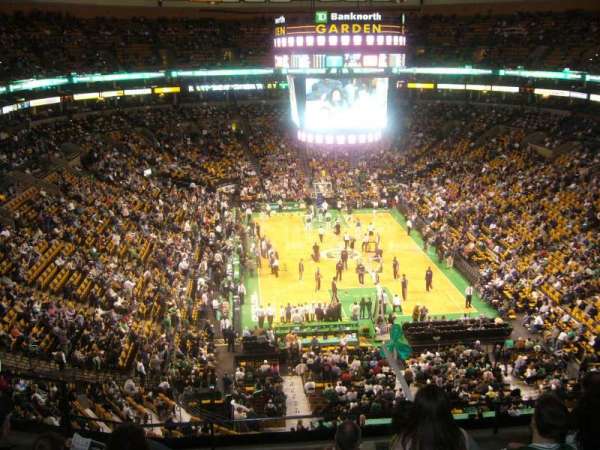 TD Garden, section: 324, row: 6, seat: 14