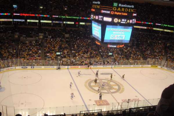 TD Garden, section: 318, row: 11, seat: 8