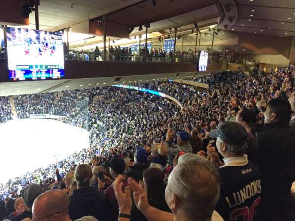 Madison Square Garden, section: 210, row: 20, seat: 14