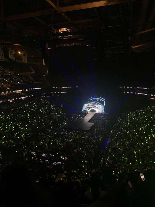 Prudential Center, section: 105, row: 9, seat: 10