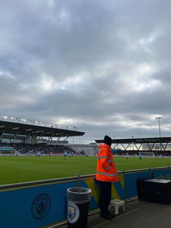 Joie Stadium, section: W1, row: 1