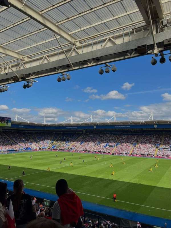 King Power Stadium, section: B3, row: BB, seat: 255