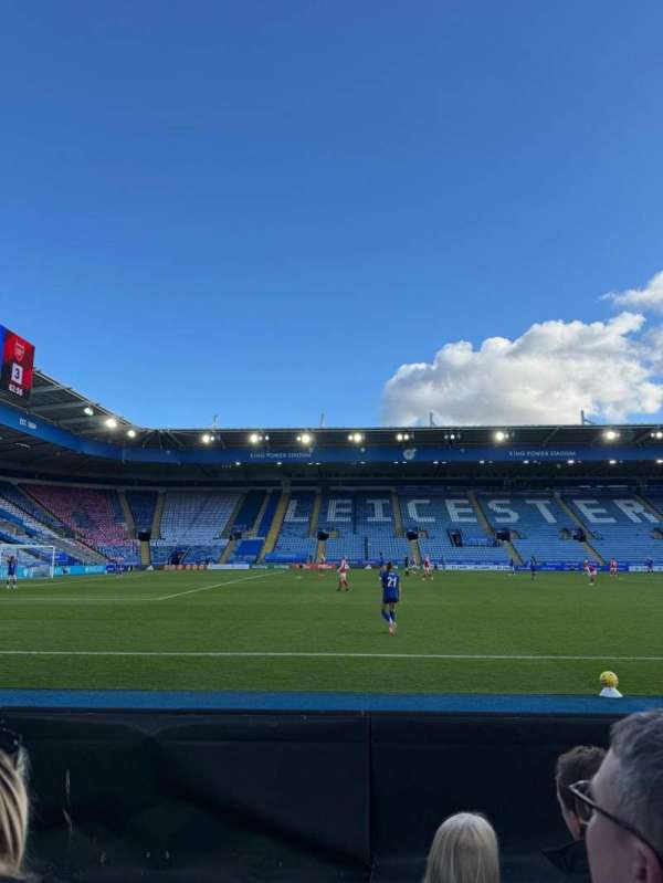 King Power Stadium, section: B1, row: B, seat: 111