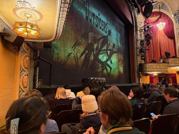 Bernard B. Jacobs Theatre, section: Orchestra L, row: F, seat: 15
