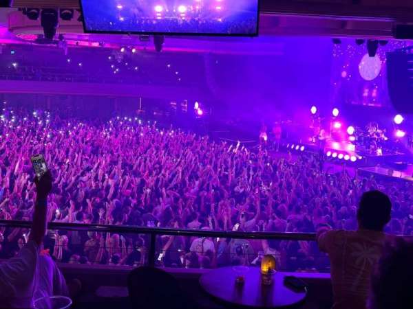 Hollywood Palladium, section: RBALC, row: B, seat: 5