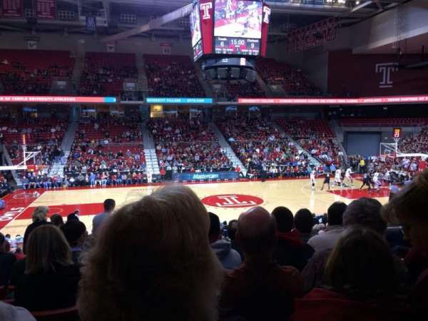 Liacouras Center, section: 104, row: U, seat: 4
