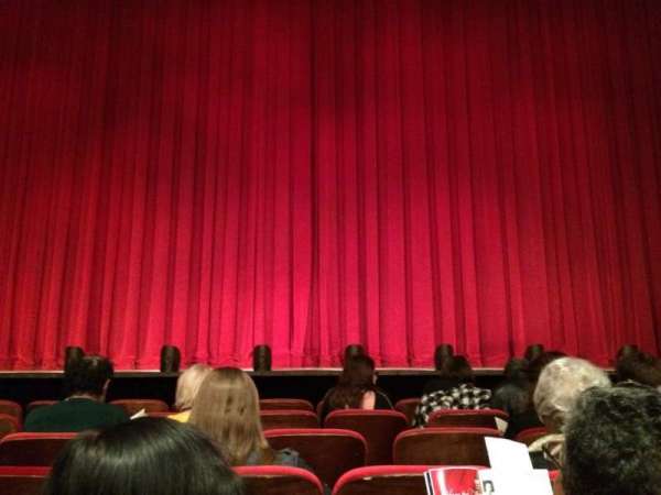 Matthews Theatre at the McCarter Theatre Center, section: Orch, row: F, seat: 105