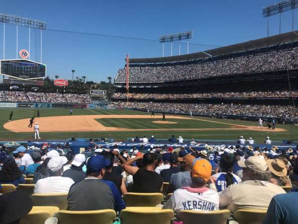 Dodger Stadium, section: 25FD, row: P, seat: 3