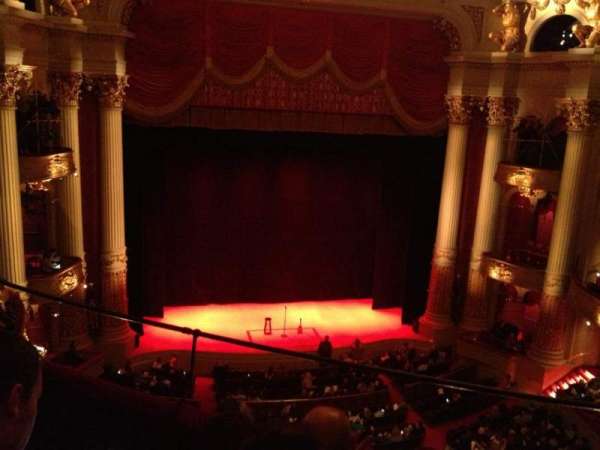 Academy of Music, section: Family Circle F, row: C, seat: 7