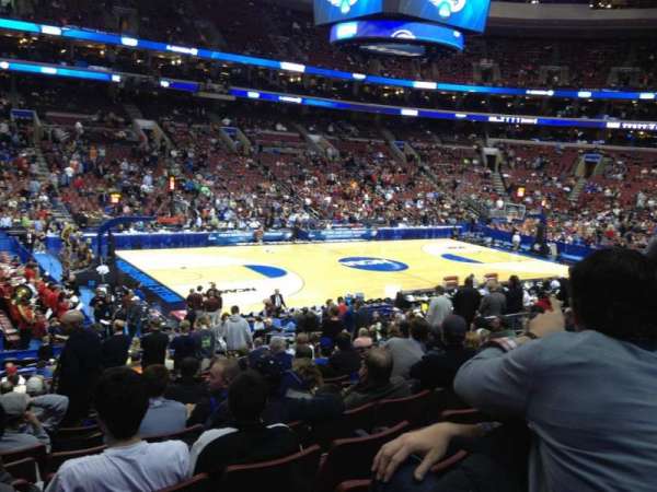 Xfinity Mobile Arena, section: 123, row: 21, seat: 2