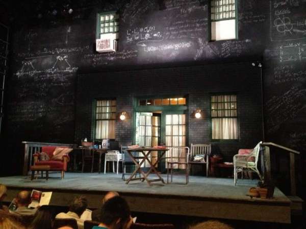 Berlind Theatre at the McCarter Theatre Center, section: Floor 1, Aisle A, row: C, seat: 101