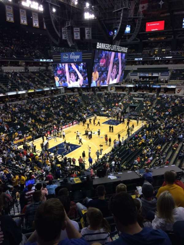Gainbridge Fieldhouse, section: 120, row: 11, seat: 8