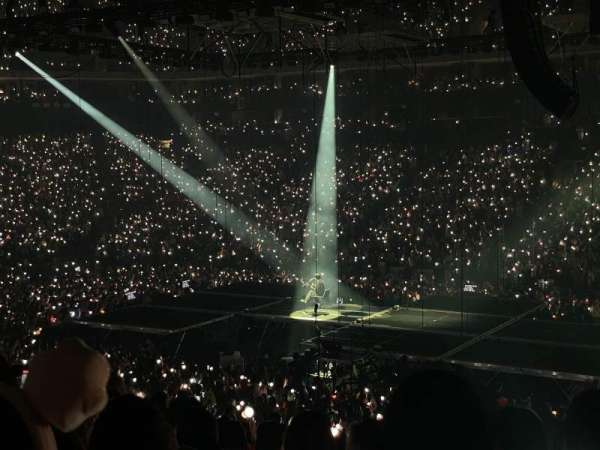 Oakland Arena, section: 125, row: 22, seat: 9