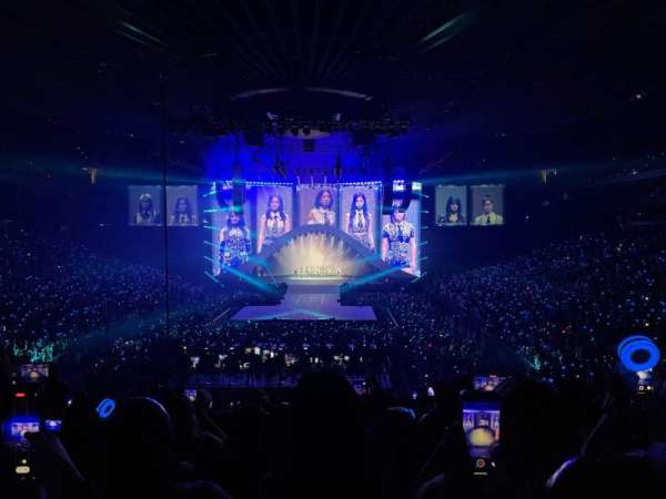 Oakland Arena, section: 107, row: 24, seat: 16