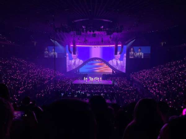 Oakland Arena, section: 107, row: 24, seat: 16