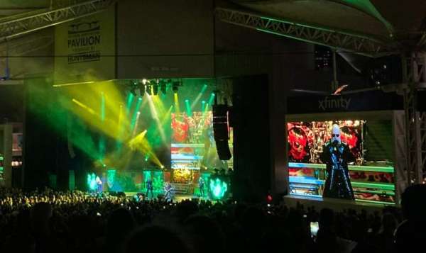 Cynthia Woods Mitchell Pavilion, section: 110, row: T, seat: 4