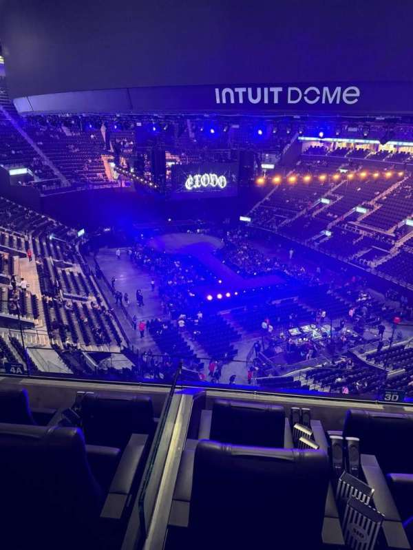 Intuit Dome, section: Terrace 4, row: 1, seat: 1