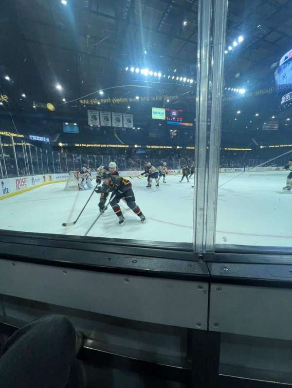 Allstate Arena, section: 105, row: AA, seat: 11