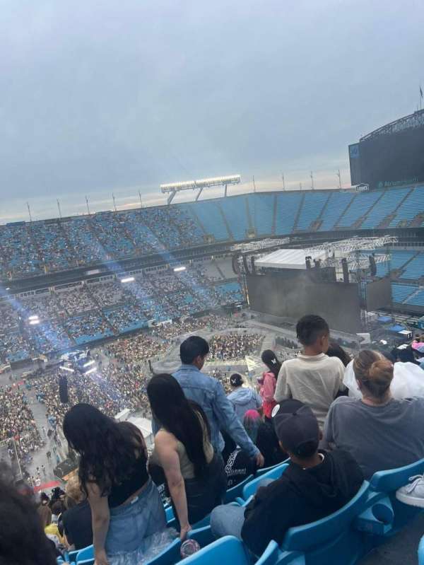 Bank of America Stadium, section: 518, row: 26, seat: 6