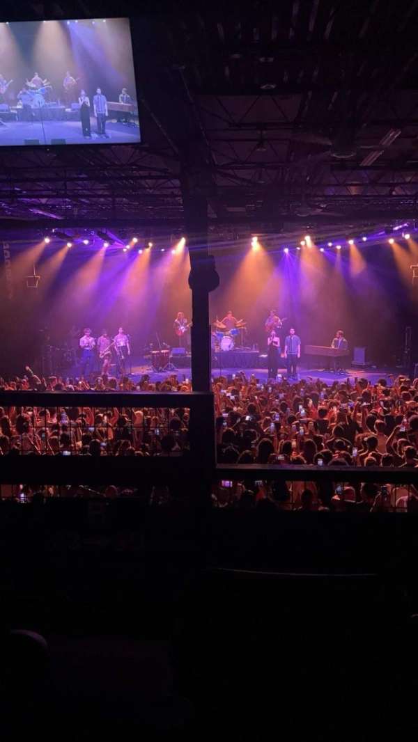 The Ritz, Raleigh, section: VIP, seat: Center