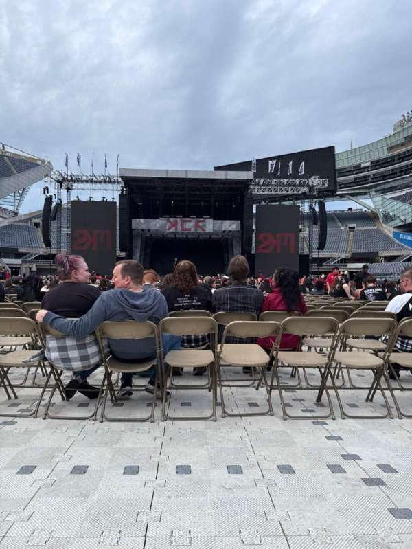 Soldier Field, section: B3, row: 1, seat: 15
