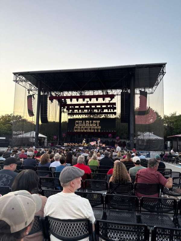 Red Hat Amphitheater, section: 2, row: EE, seat: 4