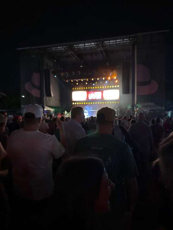 Red Hat Amphitheater, section: 2, row: FF, seat: 1