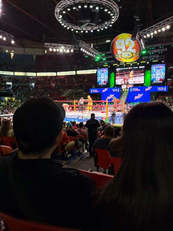 Arena México, section: Ring N, row: 11, seat: 36