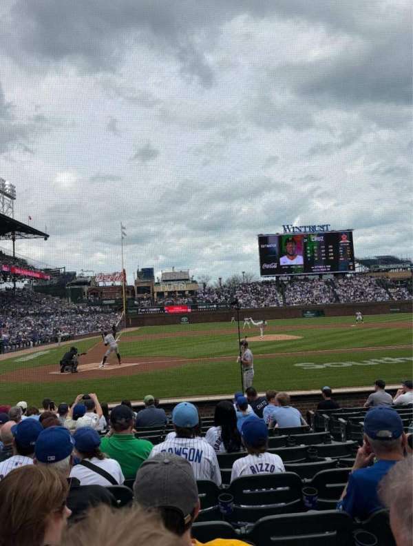 Wrigley Field, section: 21, row: 12, seat: 9