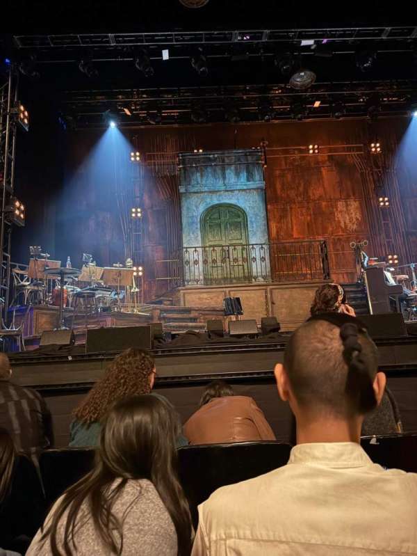 Orpheum Theatre, San Francisco, section: Orchestra LC, row: A, seat: 107