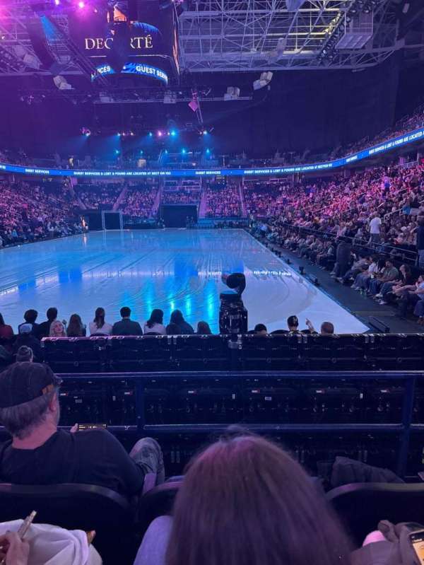First Horizon Coliseum, section: 118, row: CC, seat: 8