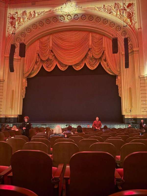 War Memorial Opera House, section: Orchestra, row: R, seat: 108