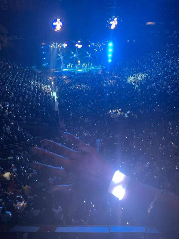 Toyota Center, section: 420, row: 1, seat: 1
